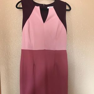 Knee length shift dress